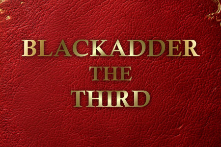 Blackadder show card