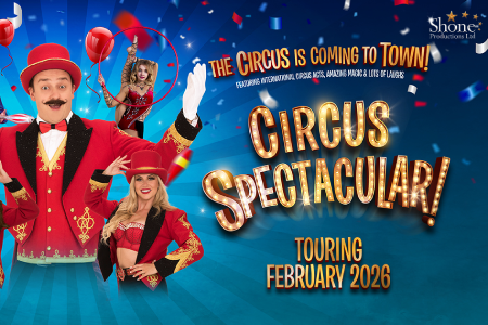 Circus spectacular show card