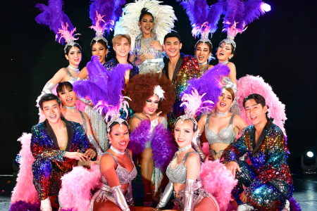 Ladyboys show card