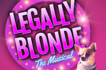 Legally blonde show card