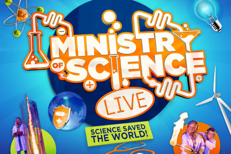 Ministry of science show card
