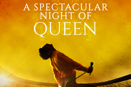 Night of queen show card