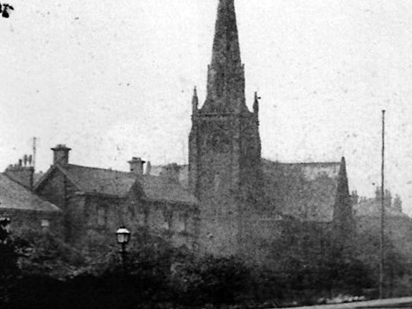 Doncaster Road Congregational Church before conversion to Rotherham Civic Theatre