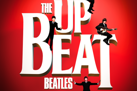 Up beat beatles show card