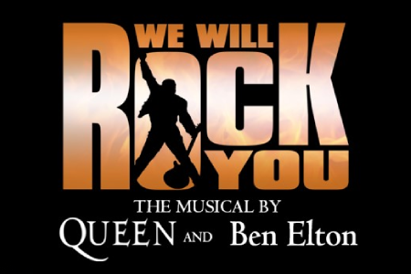 We will rock you show card