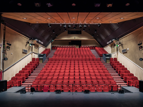 View of auditorium from stage